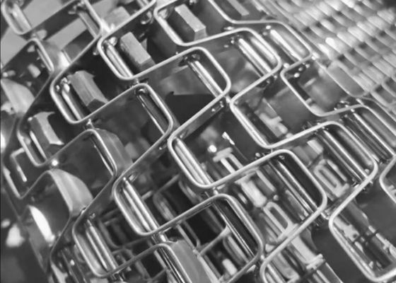 Honeycomb Conveyor Wire Mesh Belt for Spraying Industry - Stainless Steel