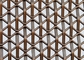 Multi Pattern Punching Net Metal Architectural Wire Mesh 0.6m-1.5m Width