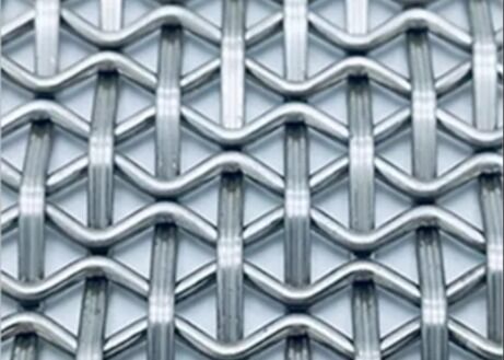 Stainless Steel Decorative Mesh Durable Structure Elegant Woven Metal Decorative Mesh