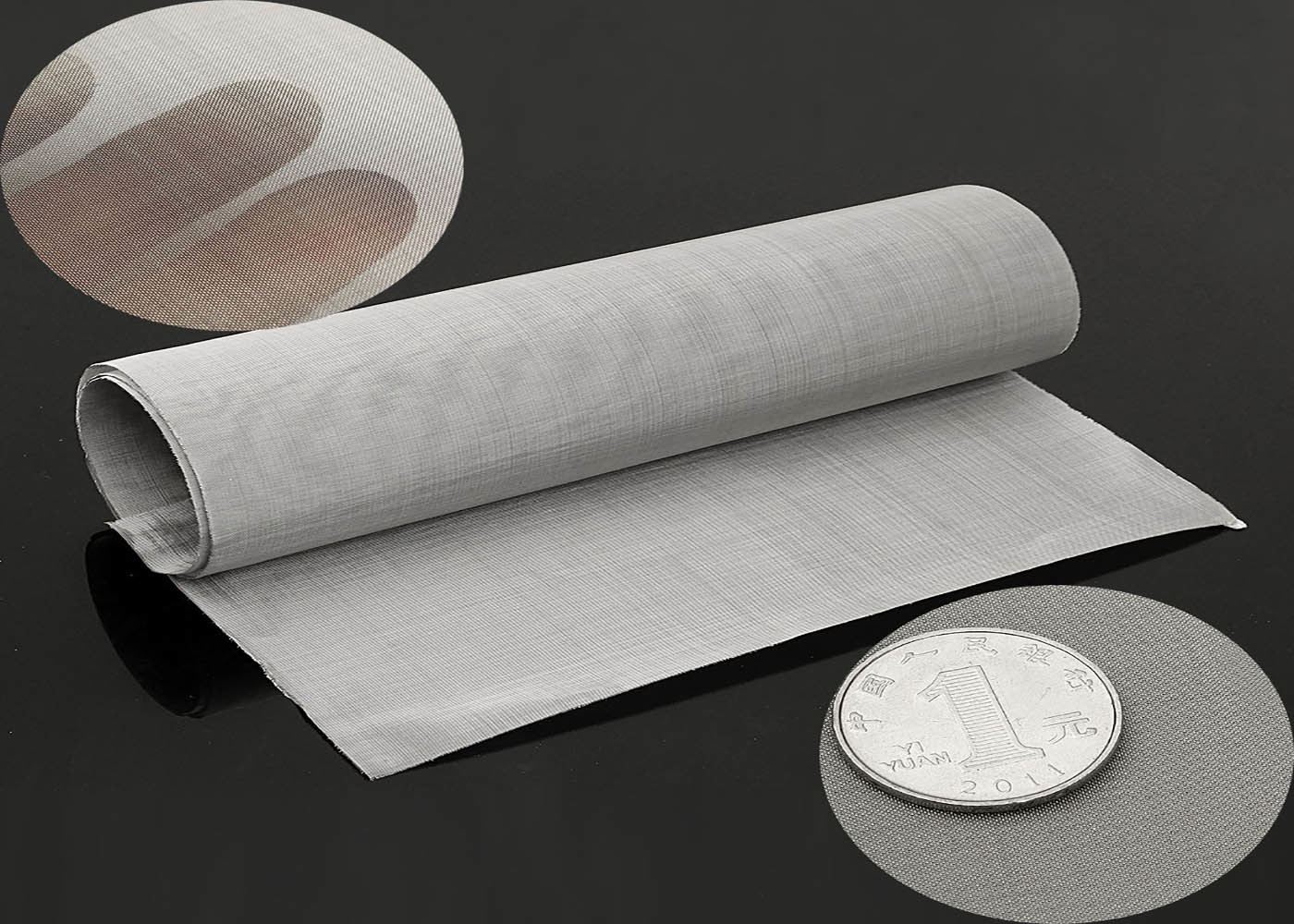 Rede de arame holandesa líquida da separação 50×300 Mesh Stainless Steel Plain Weave