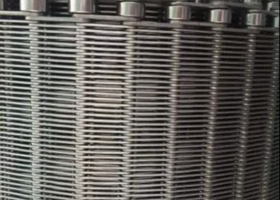 Rede de arame de aço inoxidável do elo de corrente da correia transportadora da relação do olho