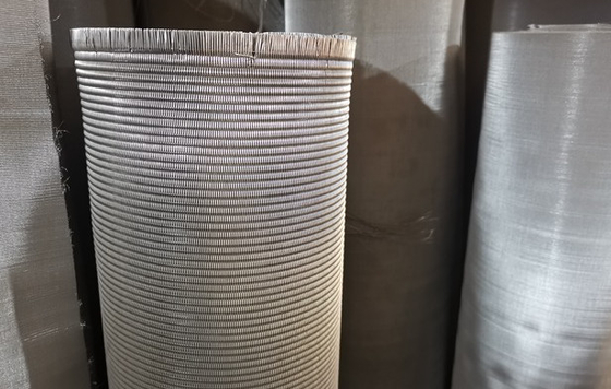8 a planície tecida de aço inoxidável da sarja de pano de fio da malha 304 do × 62 holandesa tece