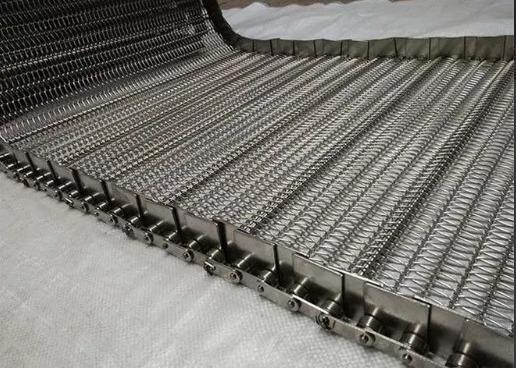 Esteira de arame de aço para resfriamento de material 304 Resistência a baixa temperatura