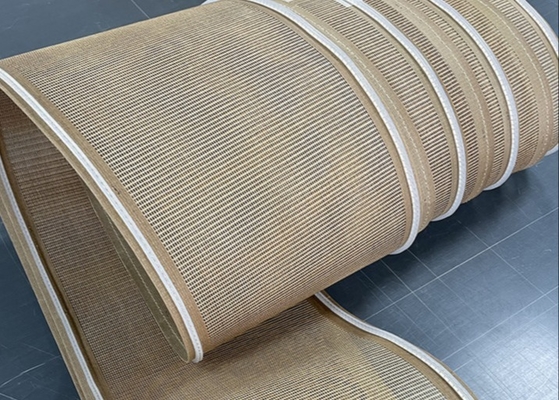 Correias transportadoras de Ptfe 1x1mm malha de vidro revestida de fibra de vidro malha aberta