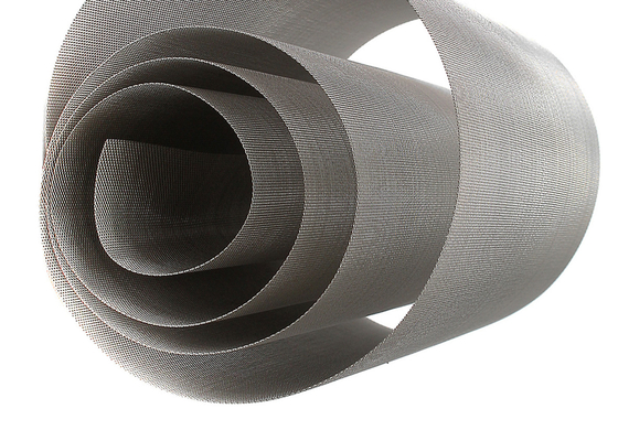 316 rede de arame de aço inoxidável tecida holandesa 100*850 Mesh For Liquid Filter