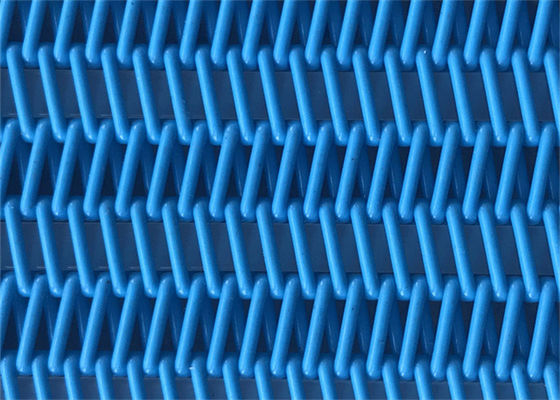 O fruto de tecelagem de Mesh Belt Easy To Clean da espiral do poliéster da planície ISO9001 pode ser pressionado