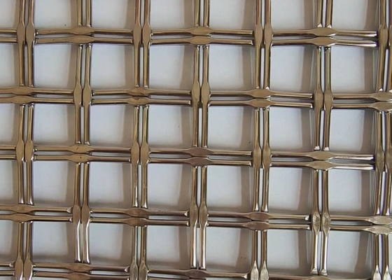 Fio 1.22m arquitetónico Mesh Stainless Steel da largura 0.914m à prova de fogo
