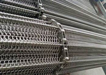 Corrente resistente à corrosão Mesh Conveyor Belt SS304 SS316 da elevada precisão