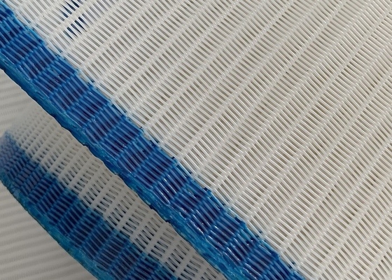 Secador espiral Mesh Belt White Small Middle da fatura de papel do poliéster laço grande