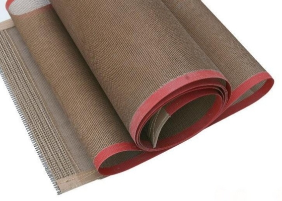 Correia aberta 30cm 4.3m de Mesh Food Grade Ptfe Conveyor da fibra de vidro revestida