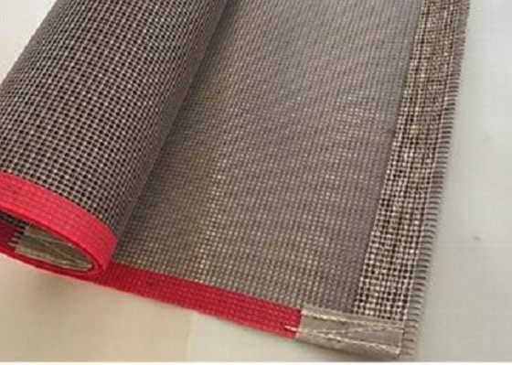 Secador revestido Mesh Ptfe Conveyor Belt Heat da fibra de vidro da largura 30cm resistente