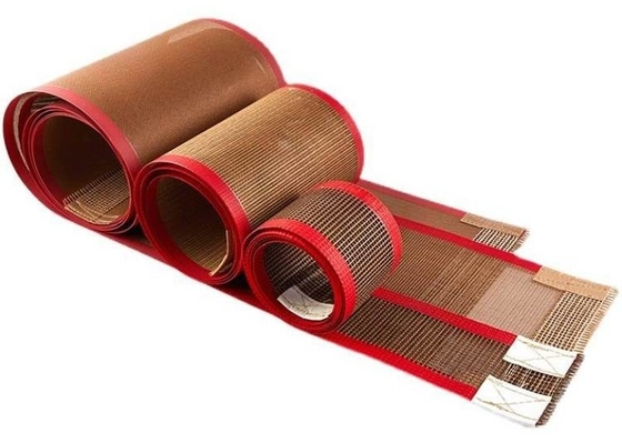 Resistência de rachamento UV do secador PTFE Mesh Conveyor Belt High Temperature