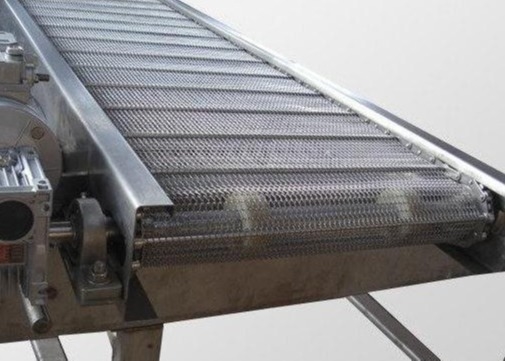 1 1,5 2 medidores largamente 304 de corrente de aço inoxidável Mesh Belt For Industrial Transportation