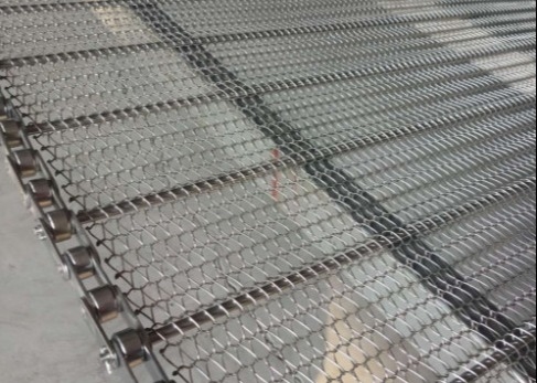 A correia transportadora de Oven Stainless Steel Chain Mesh da pizza cozeu o alimento customizável
