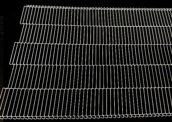 Monte a linha Flex Wire Mesh Conveyor Belt liso para a pizza da pastelaria que coze fritando máquinas