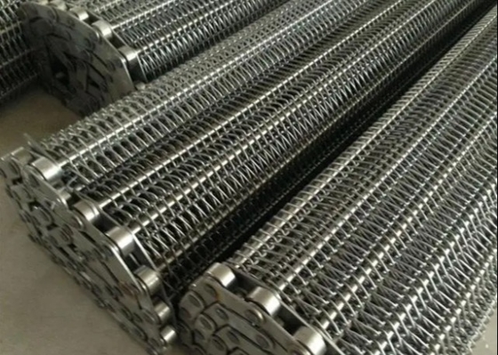 Recibo da batata que seleciona o material de Mesh Conveyor Belt 304 da corrente da transmissão