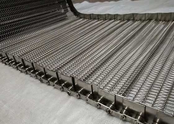 Produção alimentar material da bola de Mesh Conveyor Belt For Chocolate da corrente 304