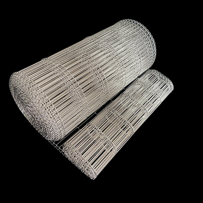 Flex Wire Mesh Conveyor Belt liso de aço inoxidável para o forno da pizza