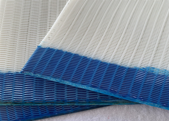 Poliéster 100% Mesh Conveyor Belt 1.5-2.85 Kg/M2 para o uso industrial e comercial