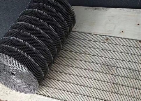 Faixa transportadora flexível plana resistente ao calor com 4,24 mm - 20,32 mm / passo de vara personalizado