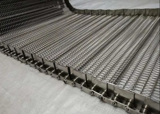 Processamento de alimentos Cinturão de malha em espiral Filho de aço inoxidável de qualidade alimentar