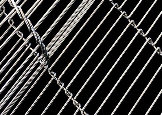 5 mm Largura do Loop Flat Wire Mesh Cintura transportadora para produção de donuts