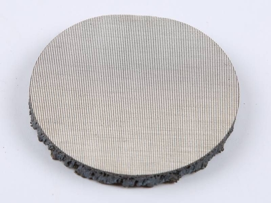 Disco de aço inoxidável aglomerado 304 do filtro em volta da malha líquida do filtro da resistência de corrosão