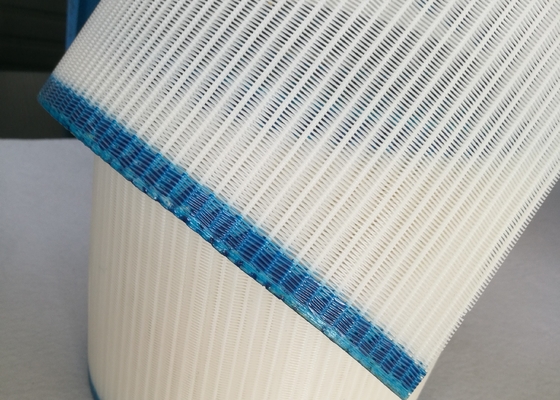 Ecrã de secador de poliéster de superfície lisa para fabricação de papel com tecido simples