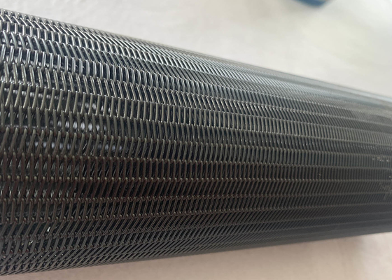 Faixa de malha de poliéster para a indústria de minas Branco Azul Vermelho Espiral Secador Faixa de malha 1,5m Largura 2m Comprimento Para a indústria de minas Cor Vermelha