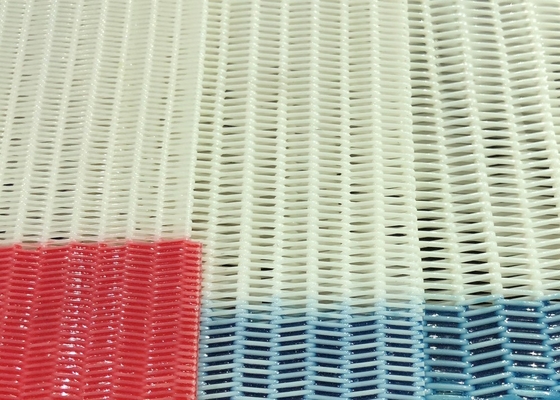 Ecrã de secador de espirais de poliéster para produção de papel kraft de cartão