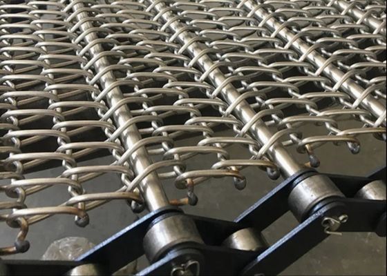 Fabricantes de correia de malha de arame transportador de aço inoxidável
