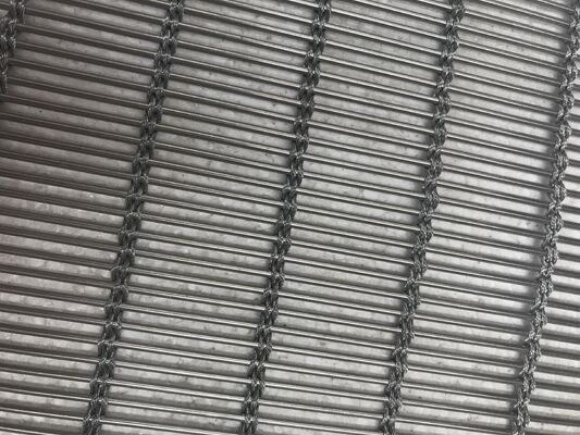 Malha de parede de cortina de metal de aço inoxidável personalizada para telas de malha de metal decorativas