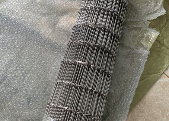 Cintura transportadora de aço inoxidável 316 resistente à corrosão para linha de produção de snacks
