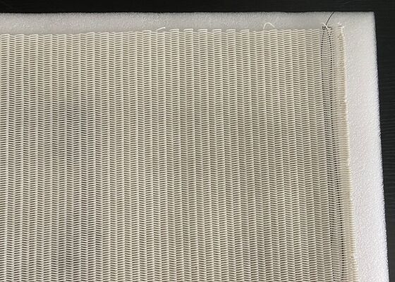 Cinta de Malha Secadora Espiral 100% PET para Fio de Látex de Borracha com Fio Preto Anti-estático Anti 165 graus