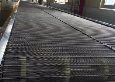 Correia transportadora da malha Chain de secagem de aço inoxidável na indústria de processamento de madeira