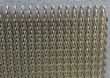Correia transportadora tecida desenhos em espinha do fio, borda soldada equilibrada das correias transportadoras do Weave
