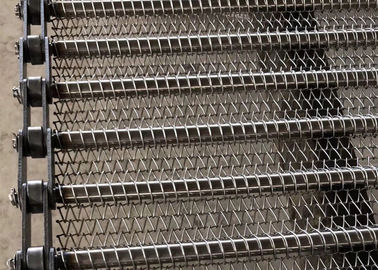 600 graus de correia transportadora da malha Chain resistente para o forno de alta temperatura