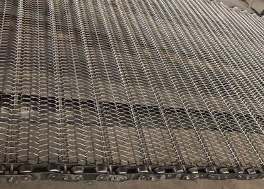 Alise a correia transportadora 304 da malha Chain de superfície de aço inoxidável para o transtorte cerâmico