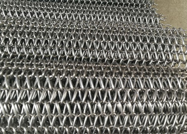 Metal a correia espiral da malha, anti oxidação da correia decorativa da rede de arame para o restaurante