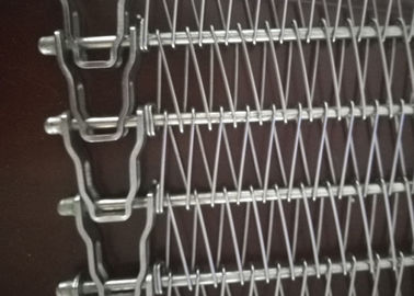Da flexibilidade alta espiral da correia da malha dos transportes do produto vida longa de levantamento