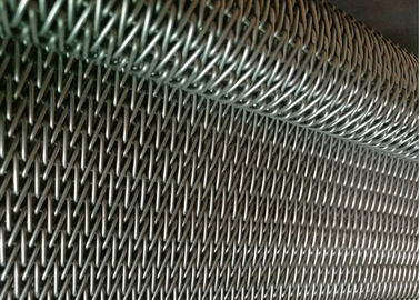 Produto comestível equilibrado de cozimento Mesh High Dense Surface de aço inoxidável da correia do composto do pão