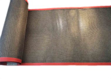 O alimento que seca 8*8mm PTFE revestiu a fibra de vidro Mesh Conveyor Belt