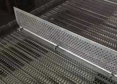 Oxidação de aço inoxidável das correias transportadoras 316 materiais medicinais do metal da corrente do secador anti