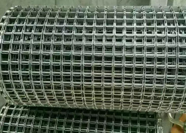 Metal a correia lisa da rede de arame, tempo de aço da longa vida da correia transportadora dos stainles para o esterilizador