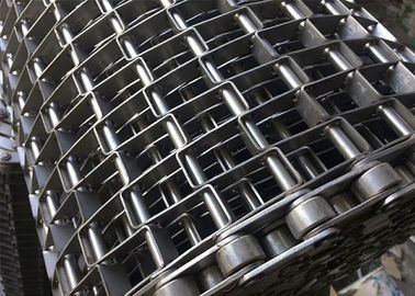 O CE SUS304/GV flexível da correia transportadora de fio liso de indústria farmacêutica passou