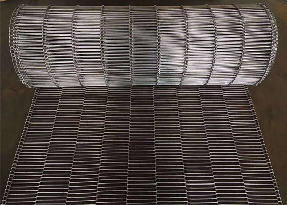 Correia transportadora de Oven Stainless Steel Flat Flex do processo da tortilha