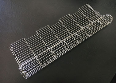 Transtorte componente liso de Flex Conveyor Belt For Electronic do metal da longa vida