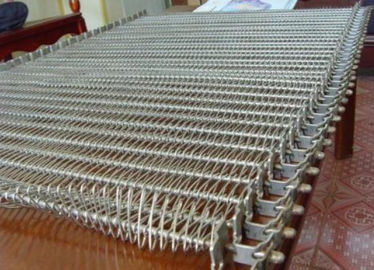 Correia espiral inoxidável da malha 316 para secar/secagem/que transporta produtos