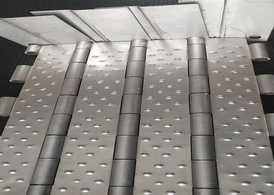 Correia transportadora de placa SS201 do forno 0.8mm da transformação de produtos alimentares