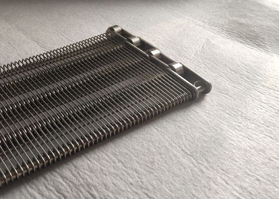 Espiral Mesh Belt da carga pesada do transporte 76.2mm